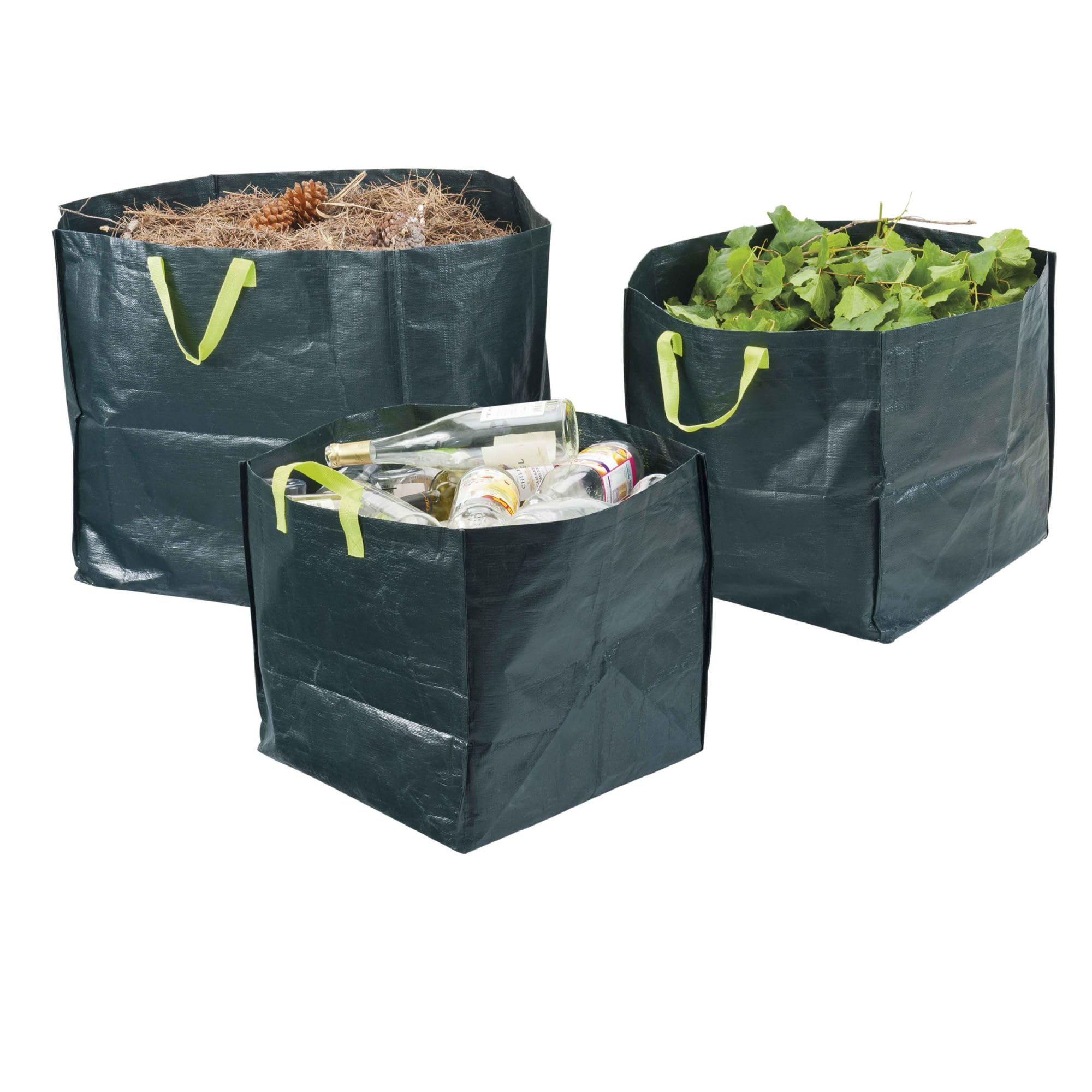 Provence Outillage 06794Garden Bag 200g/m Green 3Pieces