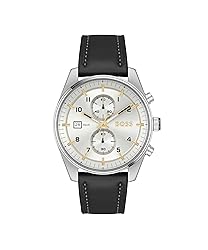 BOSS Skytraveler Men's 44mm Chronograph Leather