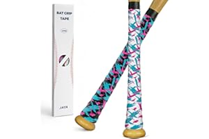 JAYA Bat Grip Tape 2 Pack Mixed Color – 1.1mm Full Adhesive | Durable | Anti-Slip & Sweat-Wicking | Soft Feel & Pro-Level Control for Baseball & Softball
