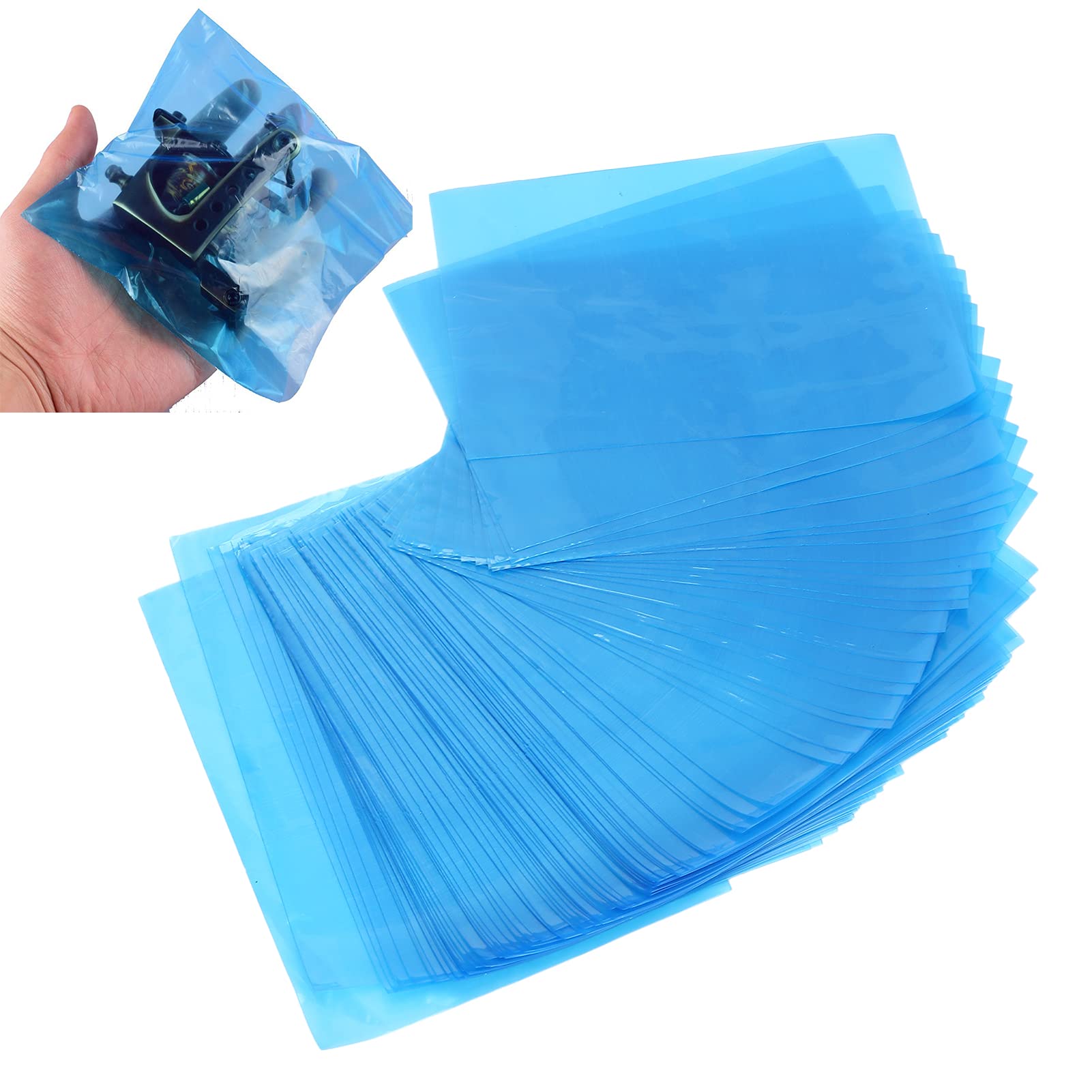 100pcs Tattoo Machine Bag Covers, Disposable Tattoo Supplies Bags for Tattoo Coil Machine, Tattoo Machine Gun Accessories