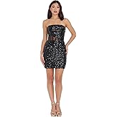 Dress the Population Womens Cherie Bodycon Mini Dress