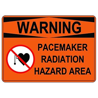 Banner Buzz Make It Visible Osha Warning Sign Pacemaker