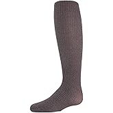 MeMoi Girls' Essential Ribbed Heather Nylon Tights