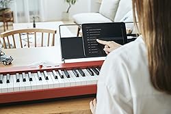 Casio 88-Key Digital Piano (CDP-S160RD) + Pyle