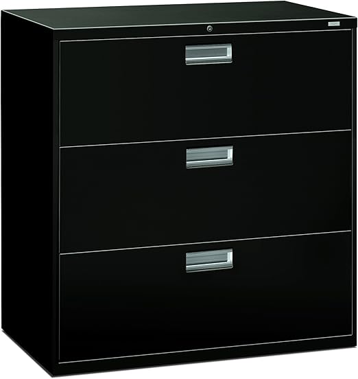Amazon Com Hon 693lp 600 Series 42 Inch By 19 1 4 Inch 3 Drawer Lateral File Black Furniture Decor