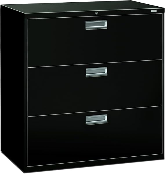 Amazon Com Hon 693lp 600 Series 42 Inch By 19 1 4 Inch 3 Drawer Lateral File Black Furniture Decor
