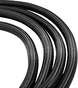 Amazon Basics Cable Tidy Tube 3m Black Organiser Cord Management 12-20mm view 4