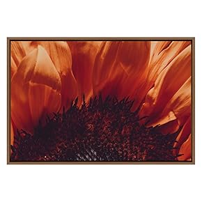 SIGNWIN Framed Canvas Wall Art Ultra Violet Duotone...