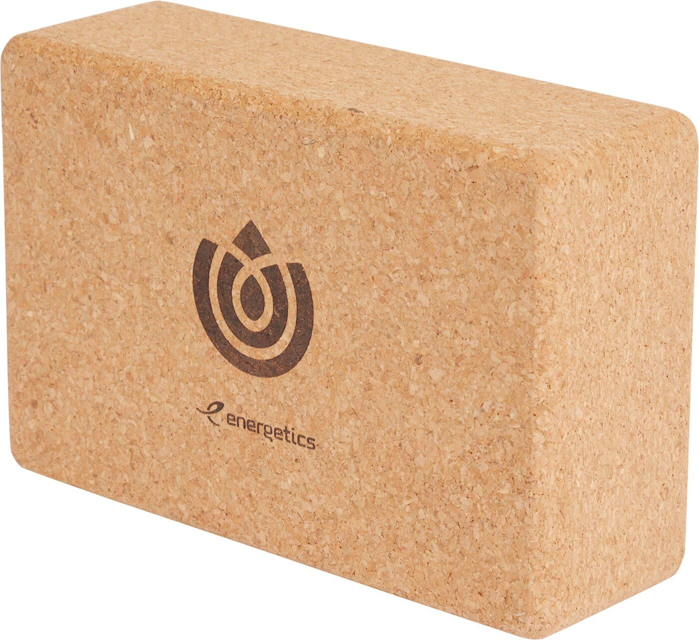 ENERGETICS Cork Yoga Block Brown Light One Size