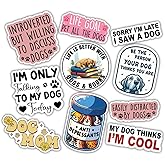 10pcs Cute Dog Stickers Pack – Durable Vinyl Pet Decals for Car, Laptop, Water Bottles, Tumblers, Notebooks – Decorative Dog Lover Accessories and Gifts for Moms, Owners, and Pet Lovers – Waterproof
