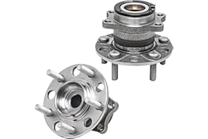Detroit Axle - AWD Rear Wheel Bearing Hubs for 2007-2008 Dodge Caliber 2007-2017 Jeep Patriot Compass, 2 Wheel Bearing and Hu