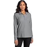 Port Authority Women's Wearever Signature Pique Long Sleeve Polo