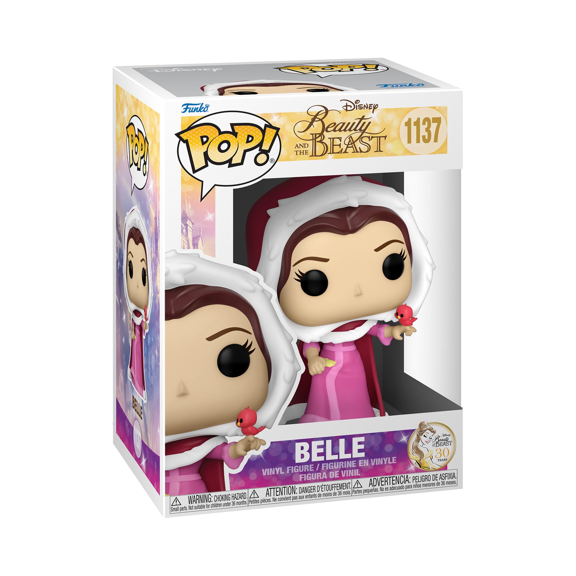 Funko POP! Disney: Beauty and the Beast - Winter Belle - Beauty and the Beast - Collectable Vinyl Figure - Gift Idea - Official Merchandise - Toys for Kids & Adults - Movies Fans