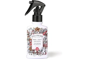 POO-POURRI Sole-Pourri Shoe Deodorizer + Foot Spray, 3.4 Fl Oz, Up to 150 Uses, Funk-Fighting Odor Freshener with Essential Oils, for Smelly Shoes, Feet & Gym Bags, Cedarwood & Eucalyptus Scent