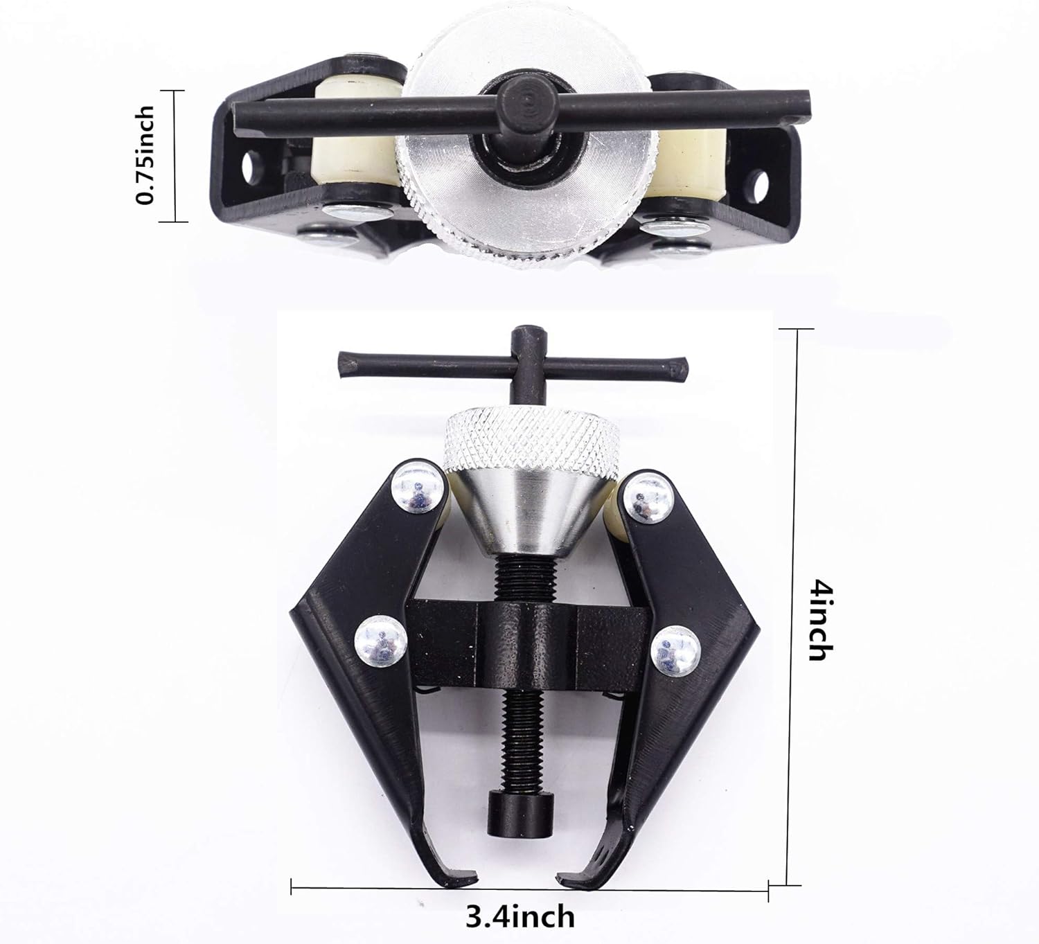 Vautoparts Wiper Arm Puller Battery Terminal Puller - Wiper Arm Bearing Removal Tool Kit Wiper Ball Rama Car Repair Demolition Wipers Special Handling Tools Two Claw Puller Adjustable Versitile Clamp: Automotive