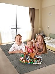 12 pcs Thickened Plush Foam Interlocking Floor