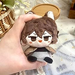 CALEMBOU Anime Plush Keychain, 4" Cute Chibi Dazai