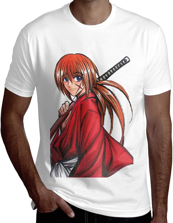 Amazon る ろ うに剣心 メンズ シャツ半袖ルーズフィットtシャツスポーツ ジム ジョギング ランニング サッカーウェアゴルフ シャツスーツインナー春物夏秋冬丸首ローネック Tシャツ カットソー 通販