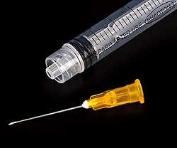 2.5ml Luer lock Syringe with diameter 25G Long