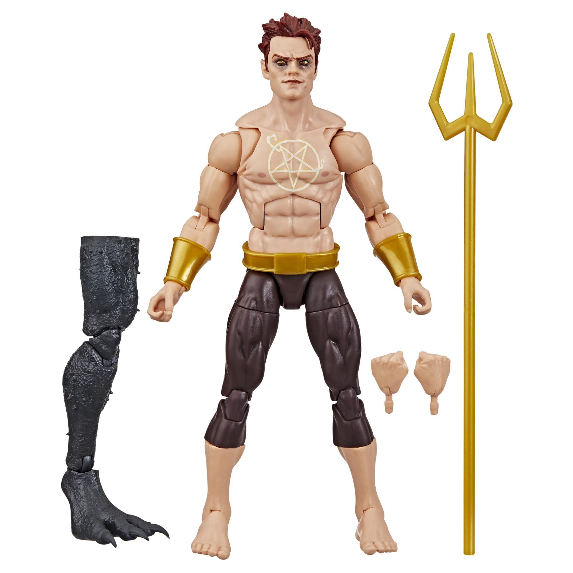 Photo 1 of ***(parts only/ missing parts/ non functional)***Marvel Legends Series Strange Tales Daimon Hellstrom, Comics Collectible 6-Inch Action Figure