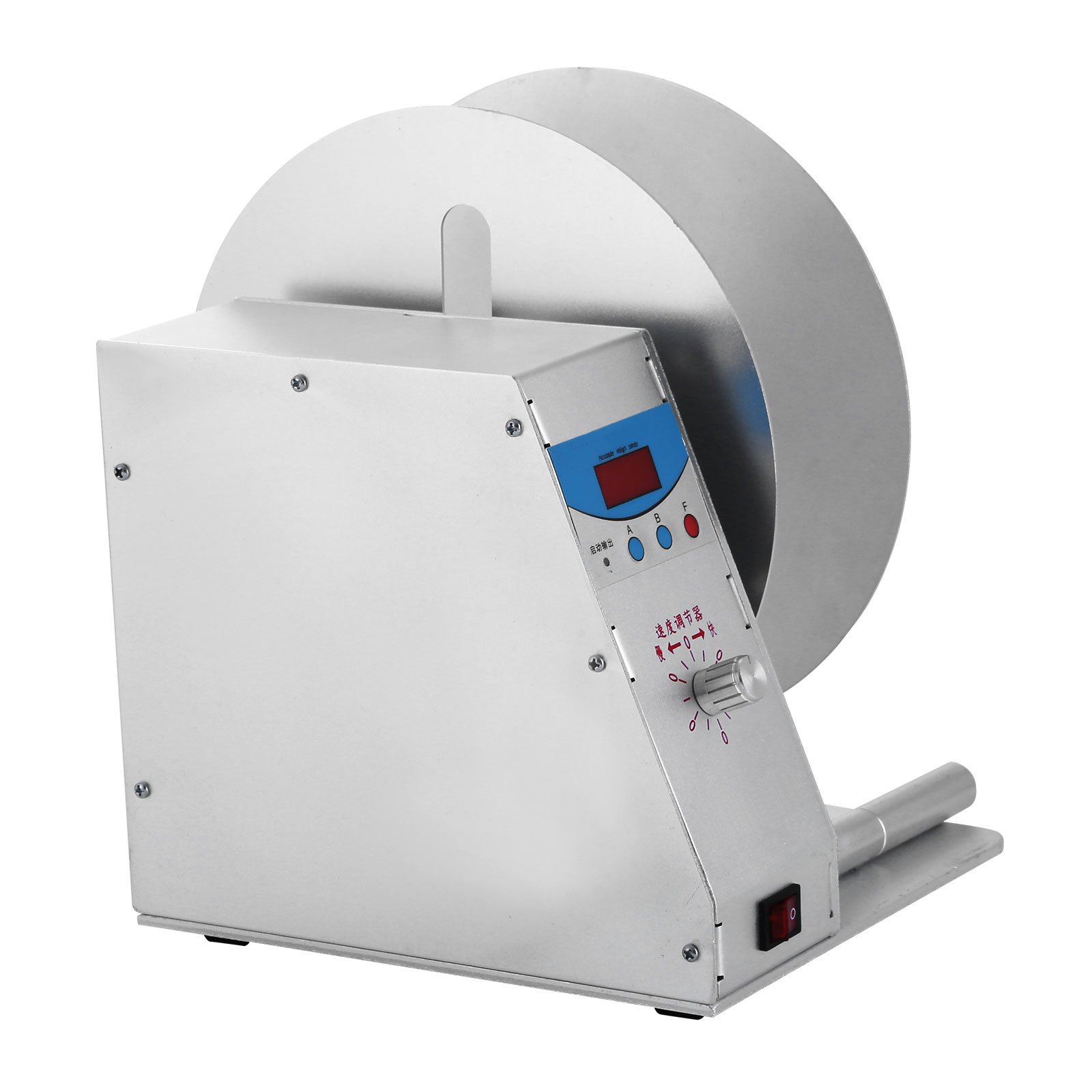 BestEquip Label Rewinder Digital Automatic Rewinding Machine Adjustable