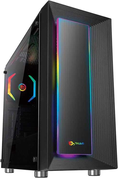 Talius Caja ATX Gaming Auriga Cristal Templado USB 3.0: Amazon.es: Informática