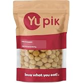 Yupik Macadamia Nuts, Whole Raw, 2.2 lb (35.2 oz), Gluten-Free, Kosher, Unsalted, Unroasted, Oil-Free, Creamy Flavor, High Fi