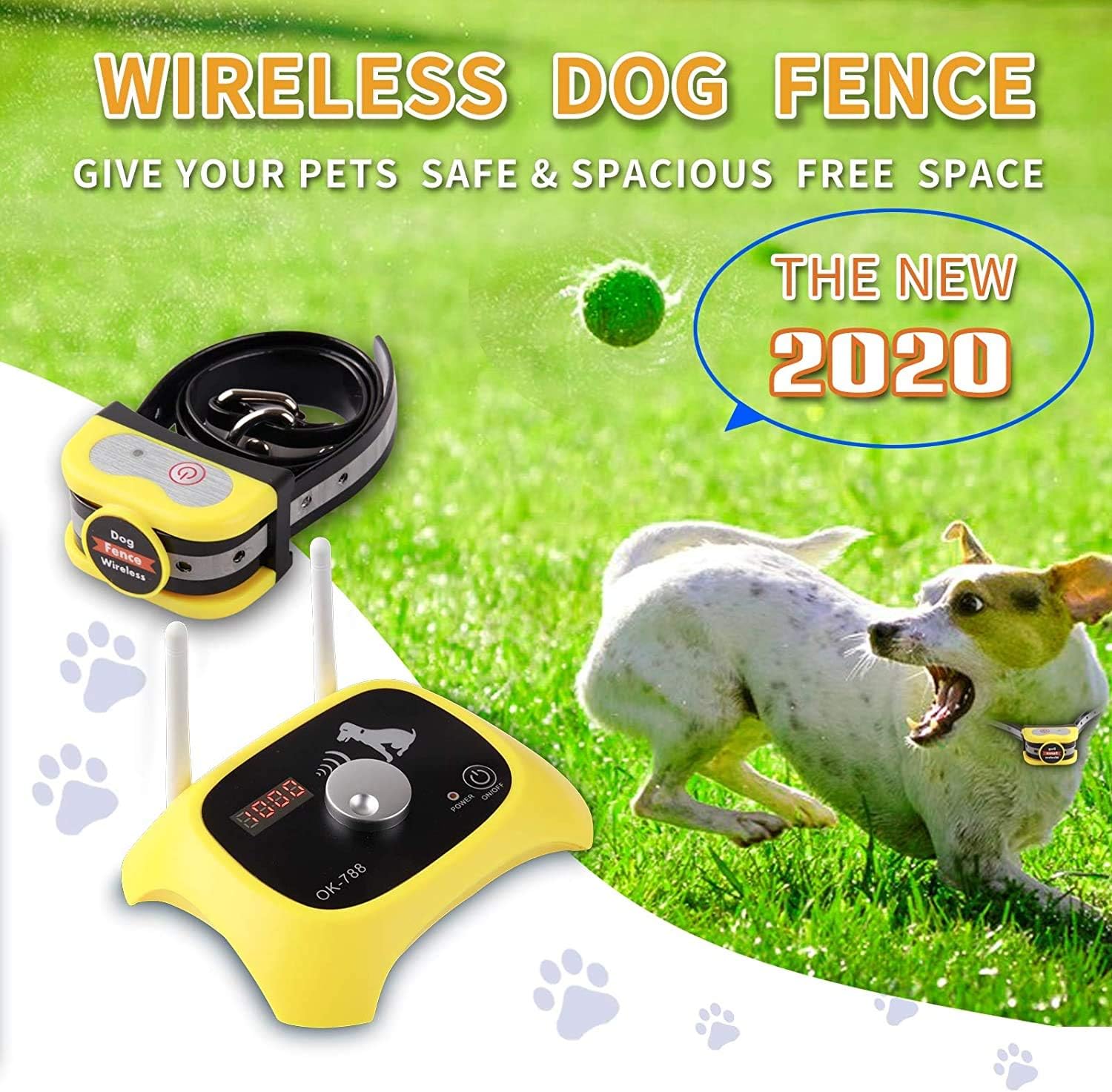 Okpet wireless dog fence Outlet