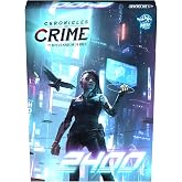 Chronicles of Crime The Millennium Series - 2400 Board Game | Cooperative Murder Mystery Game for Kids and Adults | Ages 12+ | 1-4 Players | Avg. Playtime 60-90 Mins | Made by Lucky Duck Games
