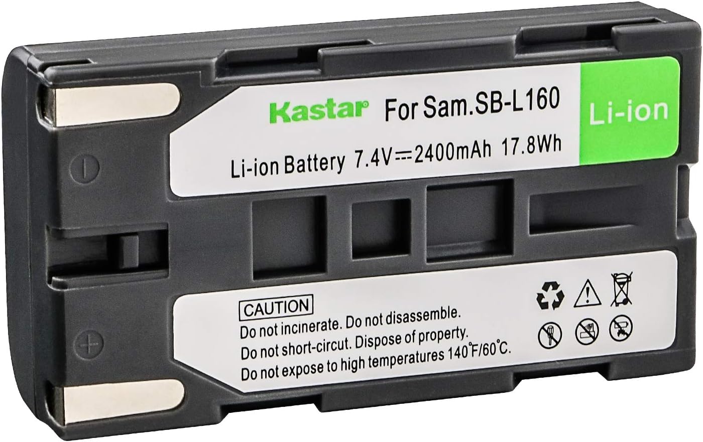 Kastar Camcorder Battery Replacement for Samsung SB-L110A SB-L160 SB-L320 and Samsung SC-L Series SC-W Series VM-A Series VM-B Series VM-C Series VP-L Series VP-M Series VP-W Series Camcorder : Camera & Photo