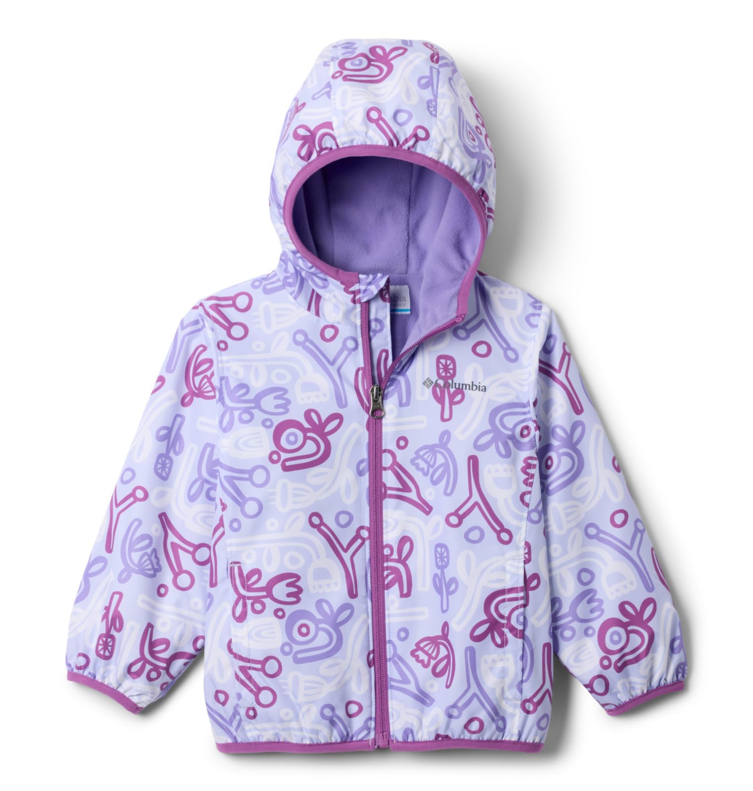 Photo 1 of Columbia Baby Mini Pixel Grabber III Wind Jacket, Snowdrift Marker Made, 3/6