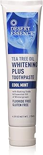 Desert Essence Whitening Plus Cool Mint Zahnpasta, 173 ml