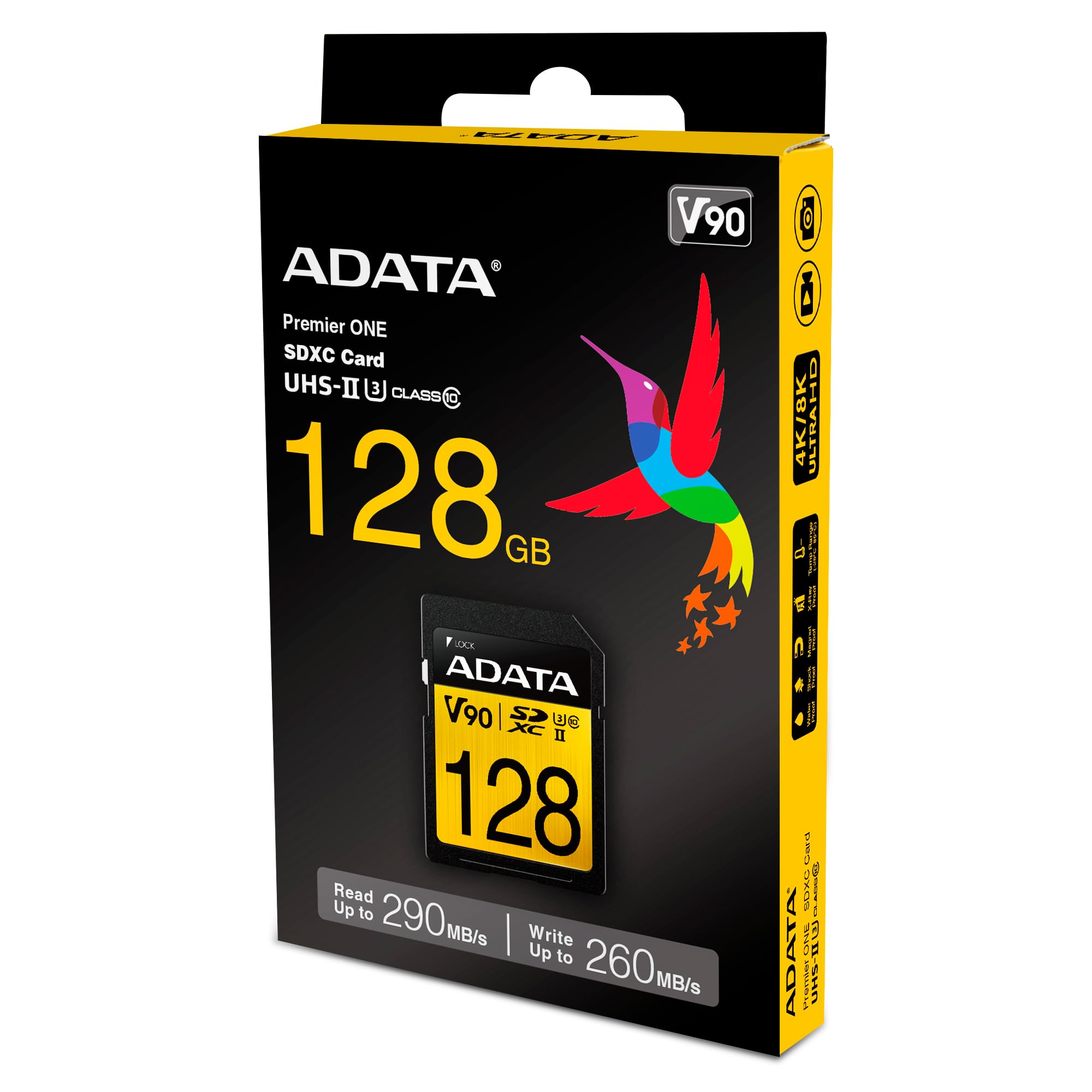 ADATA Premier ONE (128GB) Class 10 UHS-II SDXC Memory Card