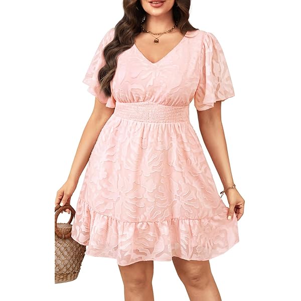 pink graduation dress plus size Final Sale Plus Size Off The Shoulder Tiered Maxi Dress in Pink and Re –  Chic And Curvy main image 1