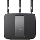Linksys AC3200 Tri-Band Smart Wi-Fi Router with Gigabit and USB, Designed for Device-Heavy Homes, Smart Wi-Fi App Enabled to Control Your Network from Anywhere (EA9200)