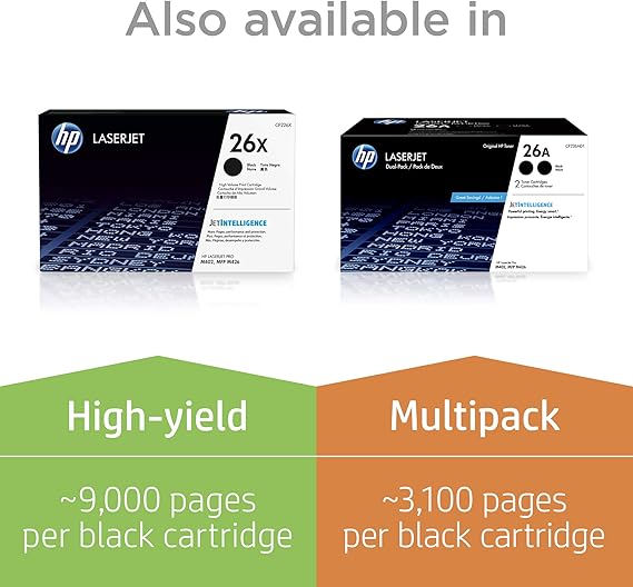 hp 26a cf226a toner cartridge black