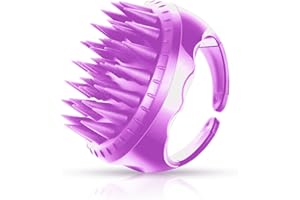 SetSail Hair Scalp Massager Shampoo Brush, Soft Silicone Hair Scalp Scrubber with Ergonomic Handle Dry and Wet Use Hair Scalp Brush for Hair Growth, Dandruff Removal, Blood Circulation for Women Men