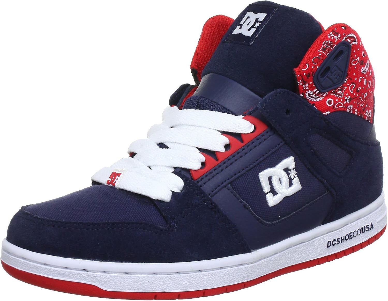 DC Shoes Rebound HI SE D0320028 Zapatillas de Cuero para Mujer, Color