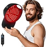 Laser Hair Growth Cap,Red Light theray for Hair, Deep Black Cap