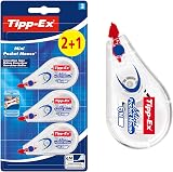 Tipp-Ex Mini Pocket Mouse Pack of 3 Correction Tape White 6m view 1