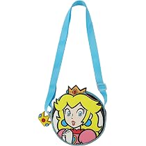 Bolsa tiracolo Super Mario Brothers Princess Peach 14 cm, Super