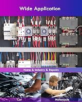 ANVINKU 65 Pcs Battery Terminal Connectors Set 8 Types Heavy Duty Copper view 5