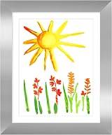 Americanflat A4 Kids Art Frame Silver Front Load Holds 100 Artworks view 7