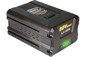 Compatible with Greenworks 80V Battery 2.0Ah 2000mAh GBA80150 GBA80200 GBA80250 GBA80300 GBA80400 GBA80500