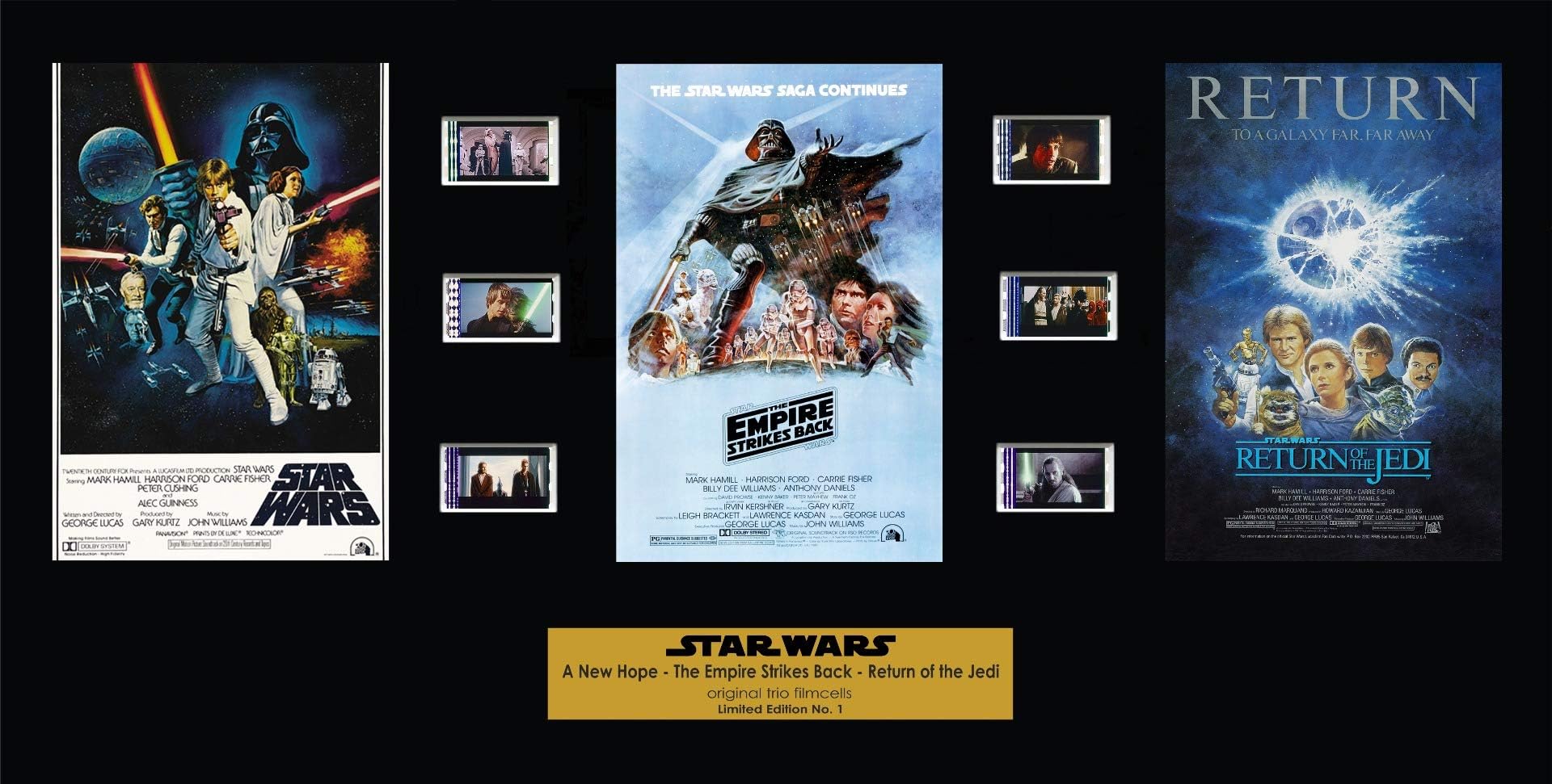 FCD Star Wars Trio - Ep. 4, Ep. 5 and Ep.6 (The first 3 films)