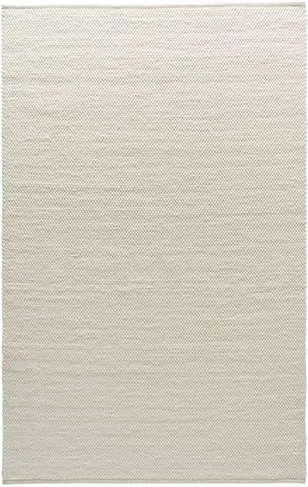TISCA Teppich aus Schurwolle NEO wollweiss (Verschiedene Größen) 140 x 190 cm