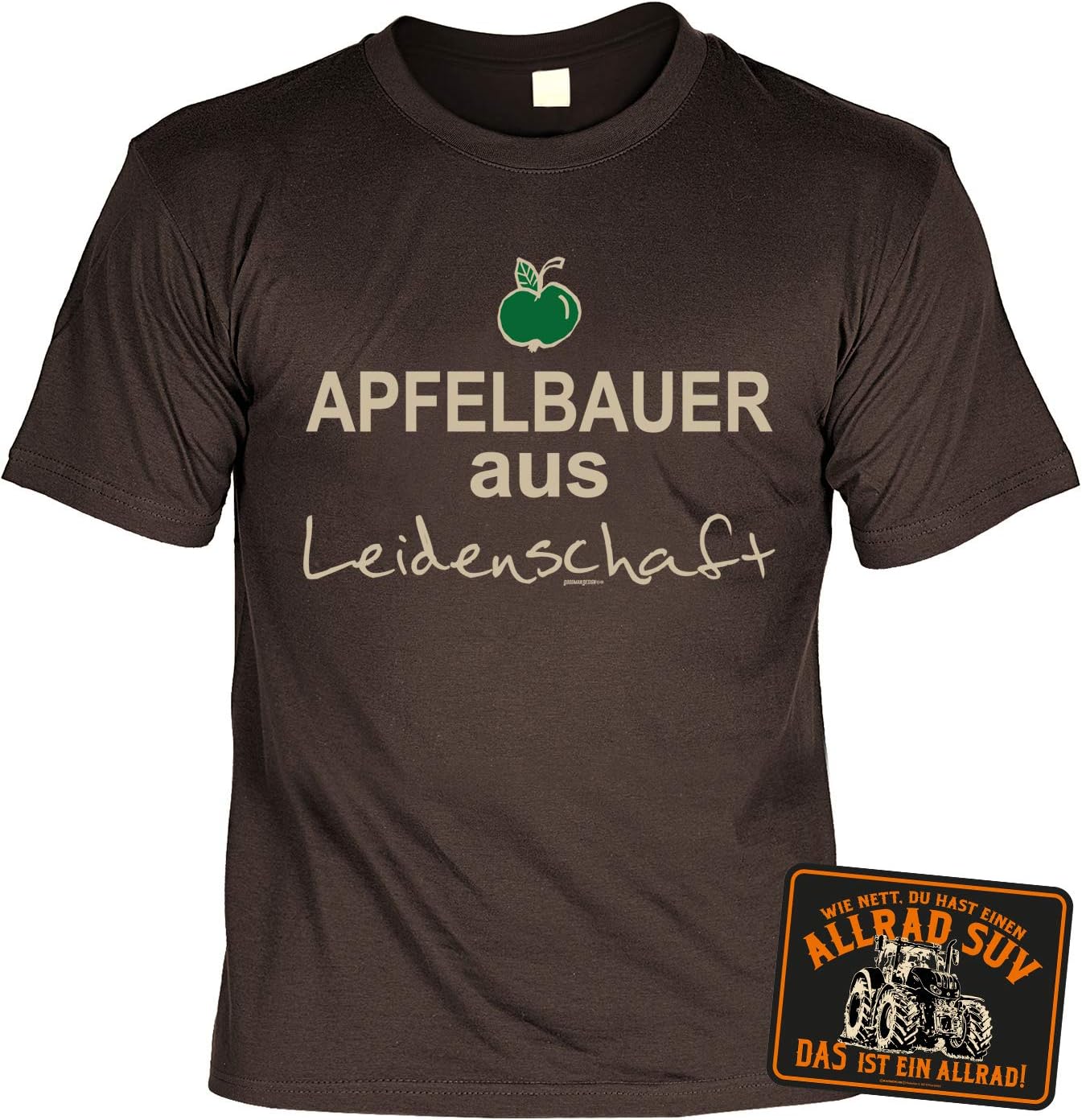 Tini Shirts Apfelbauer Landwirt/Bauern SprücheMotiv TShirt