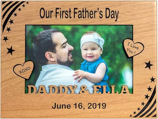 first father's day picture frame