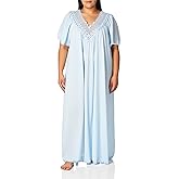 Shadowline Women's Plus-Size Beloved 53 Inch Flutter Sleeve Long Gown