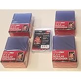 Ultra Pro 3" x 4" Clear Regular Top Loaders - 100 Total + Ultra Pro Clear Soft Sleeves - 100 Total